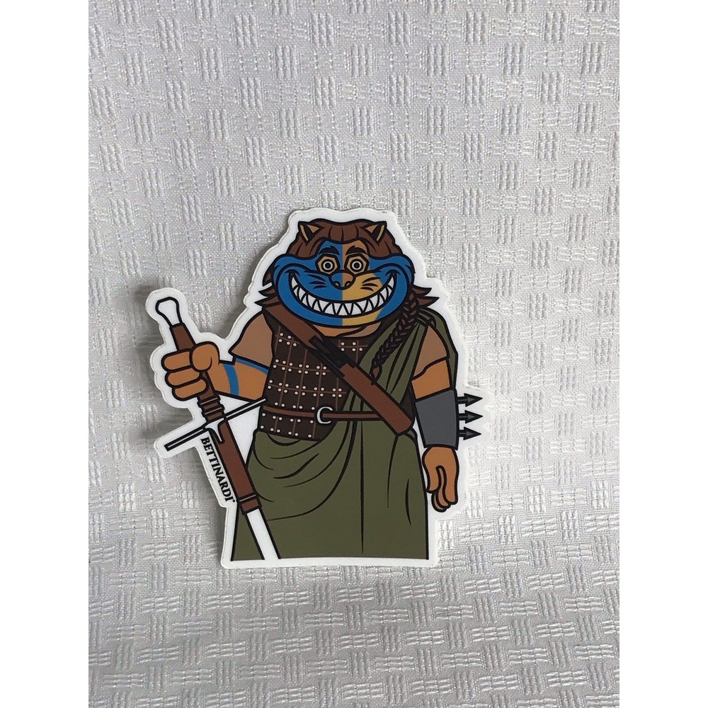 Bettinardi Golf Sir Cat Wallace Sticker Decal 4"